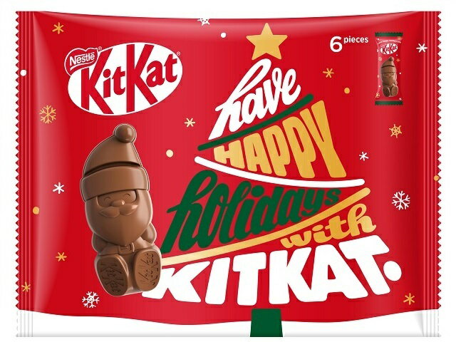 ネスレ日本 ６個　キットカット　ホリデイサンタ