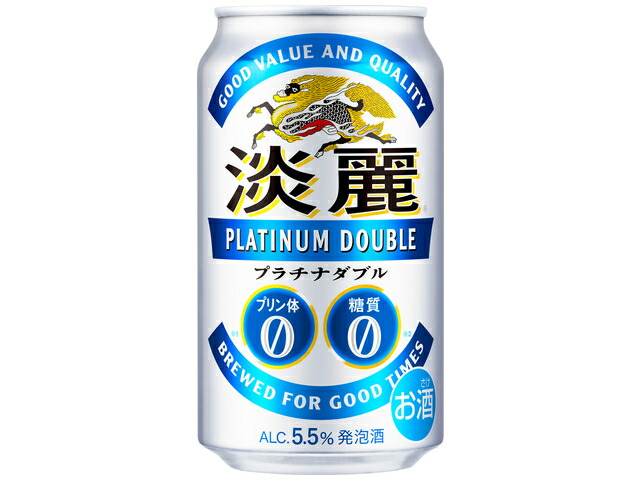 キリンビール Ｎ淡麗プラチナダブル３５０缶の商品画像