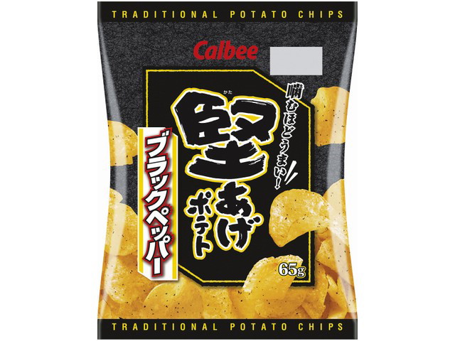 カルビー 堅あげポテトブラックペッパー