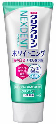 クリアクリーンNEXDENT ホワイトニング クリアミント 120g