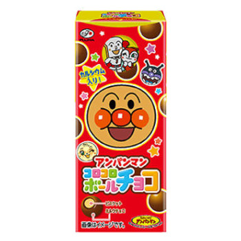 不二家 アンパンマン コロコロボール チョコ 20g