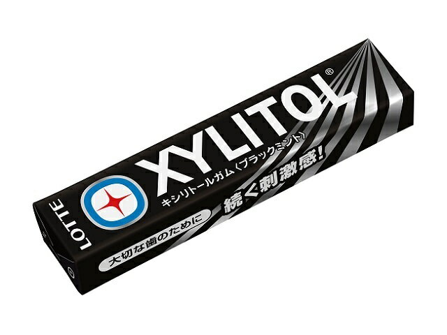 ロッテ キシリトールガム ブラックミント 14粒