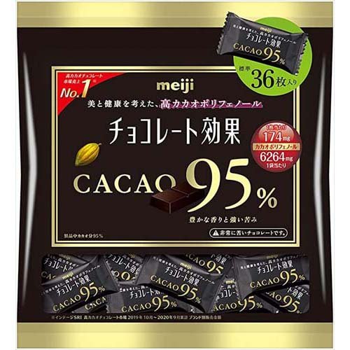 チョコレート効果 カカオ95％ 大袋(36枚入)