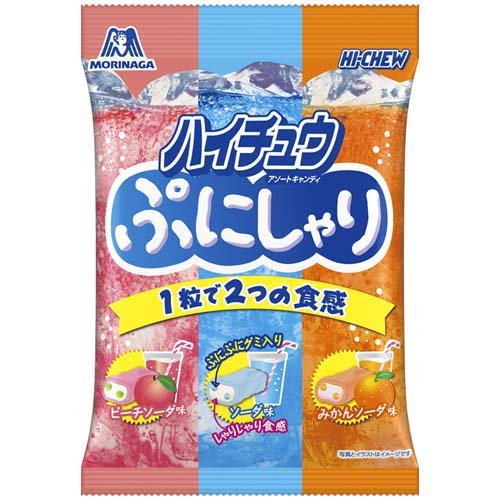 森永 ぷにしゃりハイチュウアソート(68g)