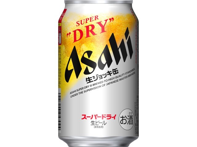 アサヒ スーパードライ 生ジョッキ缶 340ml