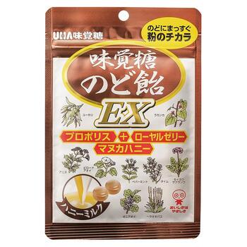 味覚糖のど飴EX 袋(90g)
