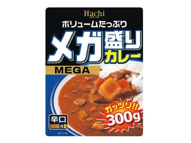 ハチ食品 メガ盛りカレー　辛口