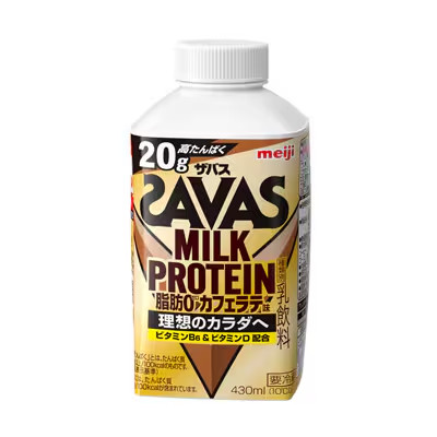 明治 ザバスミルクプロテイン脂肪0カフェラテ風味 430ml