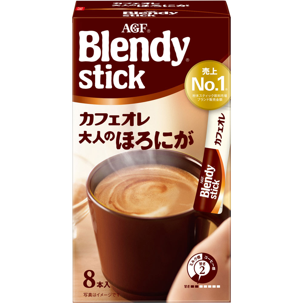 ブレンディ スティック カフェオレ 大人のほろにが スティックコーヒー(8本入)