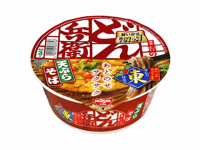 日清のどん兵衛 天ぷらそば 東(1個入)