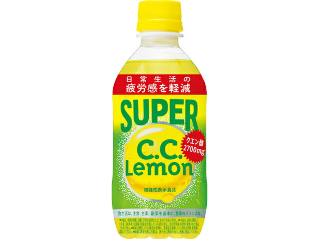サントリー スーパーＣ．Ｃ．レモン　３５０ｍｌペット
