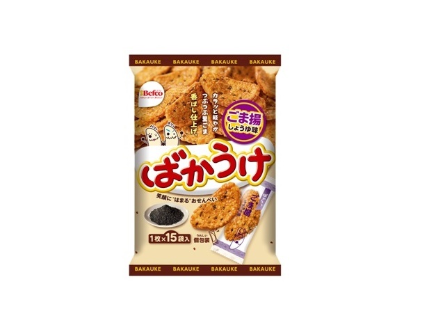 栗山米菓 ばかうけ ごま揚 15枚