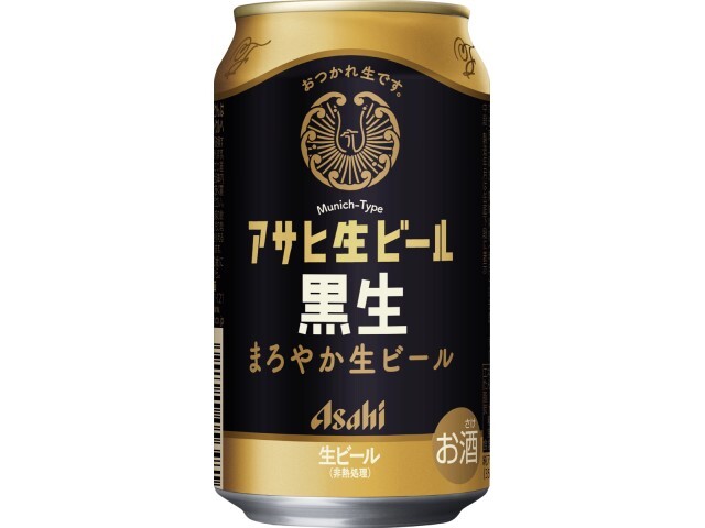 アサヒビール アサヒ生ビール黒生缶３５０ｍｌ