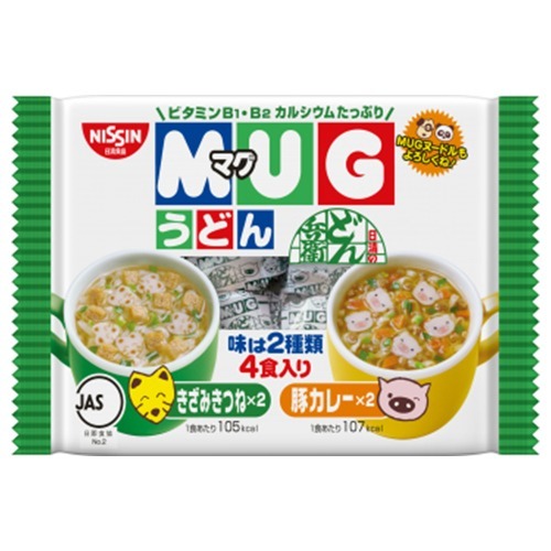 日清 マグうどん(4食入)