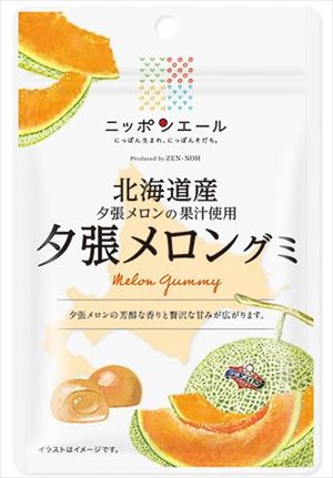 全国農協食品 ニッポンエール 北海道産夕張メロングミ 40g
