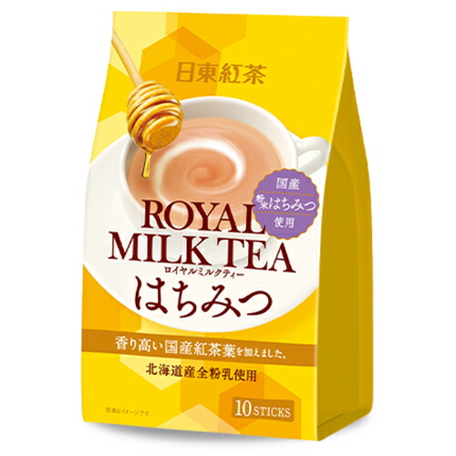 日東紅茶 ロイヤルミルクティー はちみつ 13.5gX10本 135g