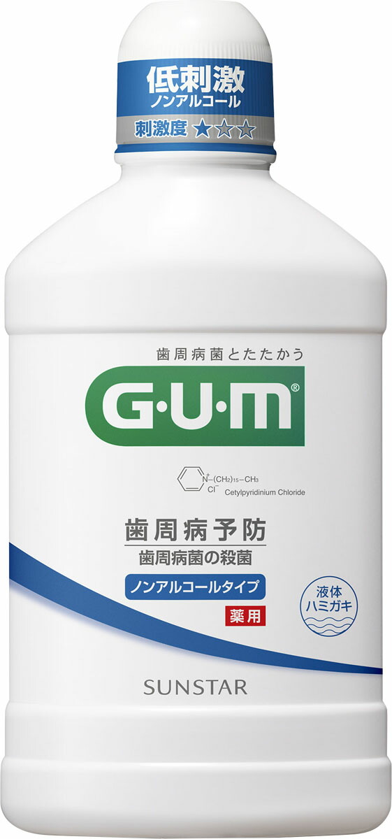 ガム・デンタルリンス ノンアルコールタイプ 500ML