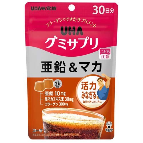 グミサプリ 亜鉛＆マカ 30日分(60粒)
