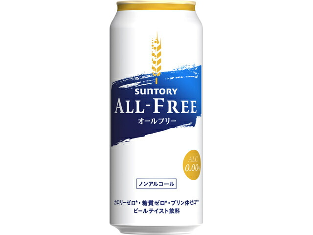 サントリー オールフリー５００ｍｌ缶