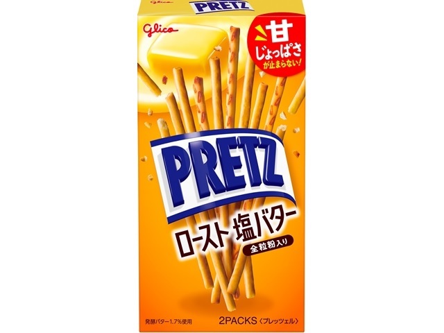 グリコ プリッツ ロースト 塩バター 62g
