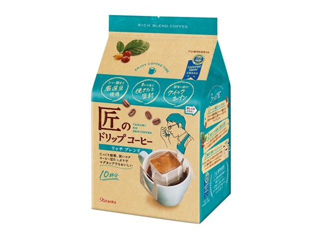 片岡物産 匠のドリップコーヒー　リッチブレンド　１０Ｐ