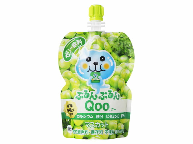 ミニッツメイド クー ぷるんぷるんクー マスカット味 125G パウチ