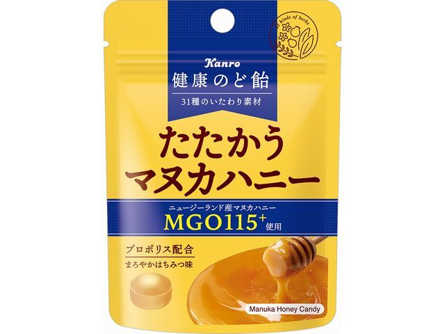 カンロ 健康のど飴たたかうマヌカハニー 26g