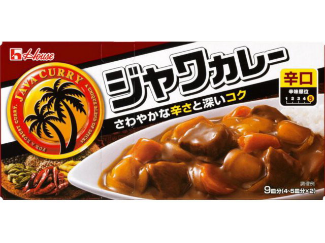 ハウス ジャワカレー 辛口(185g)