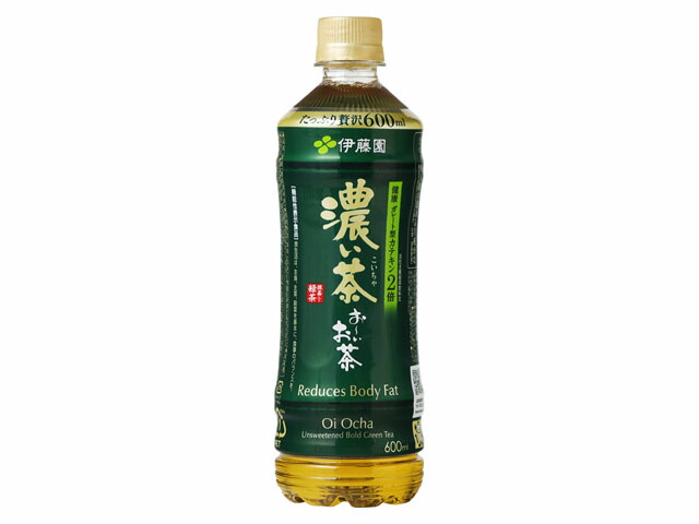 伊藤園 お～いお茶 濃い茶 PET 600ml