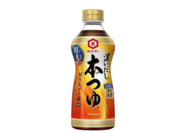 キッコーマン 濃いだし本つゆ(500ml)