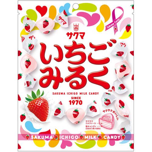 サクマ いちごみるく(83g)