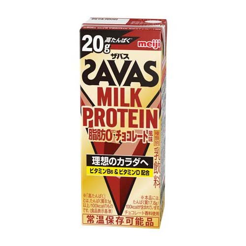 明治 ザバス ミルクプロテイン MILK PROTEIN 脂肪0 チョコレート風味(200ml)