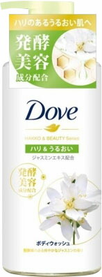 ダヴ ボディウォッシュ 発酵&ビューティーシリーズ ハリ&うるおいポンプ