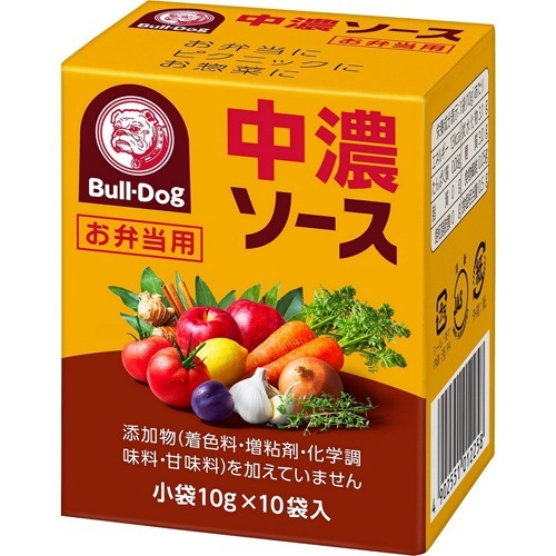 ブルドックソース ブルドック中濃ソースお弁当用１０ｇ×１０
