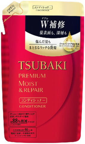 TSUBAKI プレミアムモイスト&リペア ヘアコンディショナー つめかえ用 3300ML