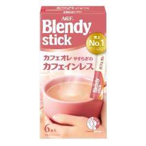 ブレンディ スティック カフェオレ やすらぎのカフェインレスコーヒー スティック(6本入)