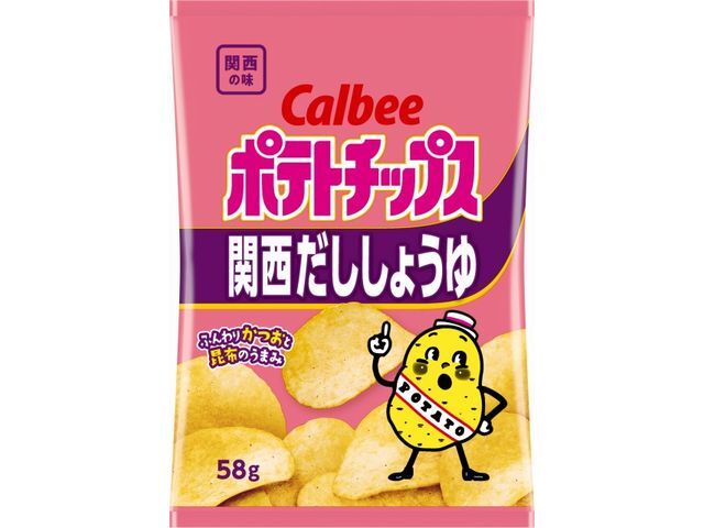 カルビー カルビーポテトチップス関西だししょうゆ