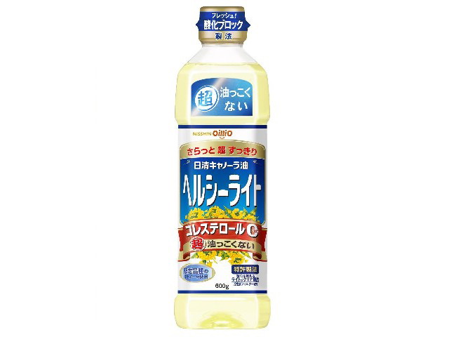 日清オイリオグループ 日清キャノーラ油ヘルシーライト　６００ｇＰＥＴ