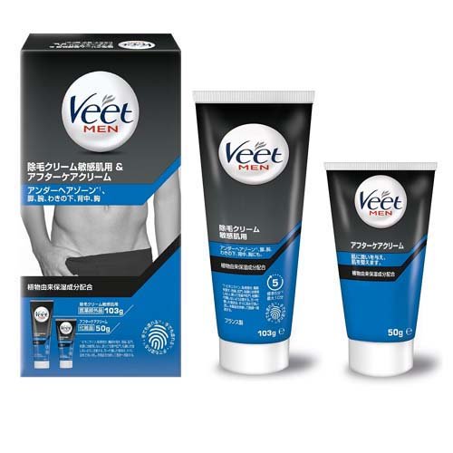 ヴィート ヴィートメン 除毛クリーム 敏感肌用＆アフターケアクリーム(1セット)