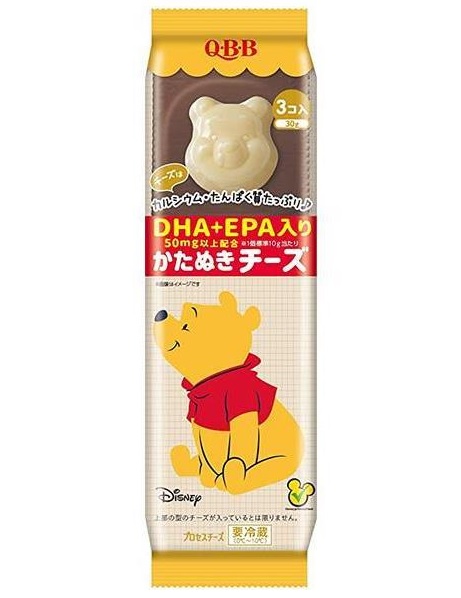 六甲バター くまのプーさんかたぬきチーズＤＨＡ・ＥＰＡ入り