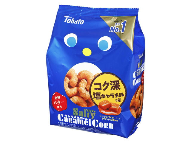 東ハト ソルティ キャラメルコーン 67g