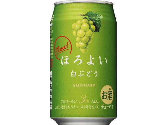 サントリー ほろよい＜白ぶどう＞３５０ｍｌ