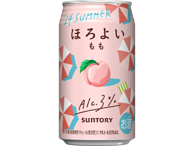 サントリー ほろよい＜もも＞３５０ＭＬ缶