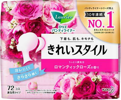 ロリエ きれいスタイル ロマンティックローズの香り 72コ入