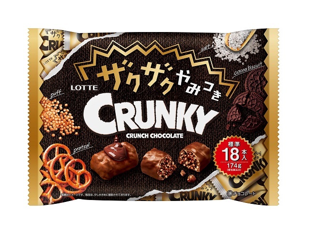 ロッテ ザクザクやみつきクランキー シェアパック 174g