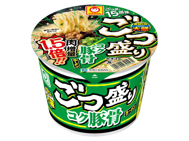 東洋水産 ごつ盛りコク豚骨拉麺肉増量