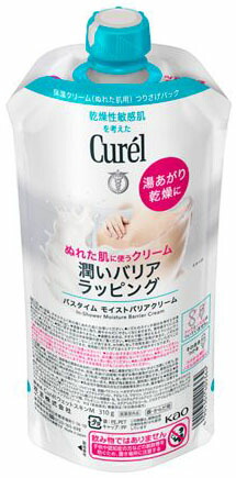 キュレル バスタイムモイストバリアクリーム つけかえ用 310g