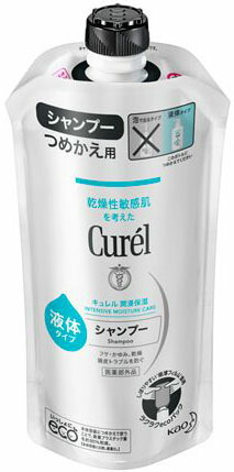 キュレルシャンプー つめかえ用 340ml