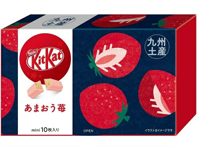 ネスレ日本 １０枚　　キットカット　ミニ　あまおう苺
