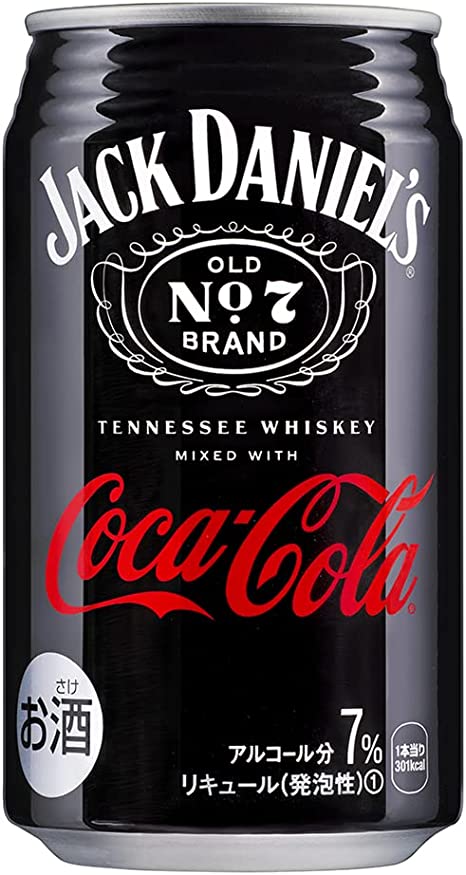 コカ・コーラ ジャックダニエル&コカ・コーラ 缶 350ml
